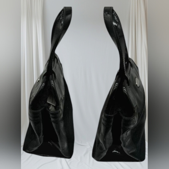 Furla Black Leather Enamel Mini Bag 80th Anniversary - Picture 11 of 17